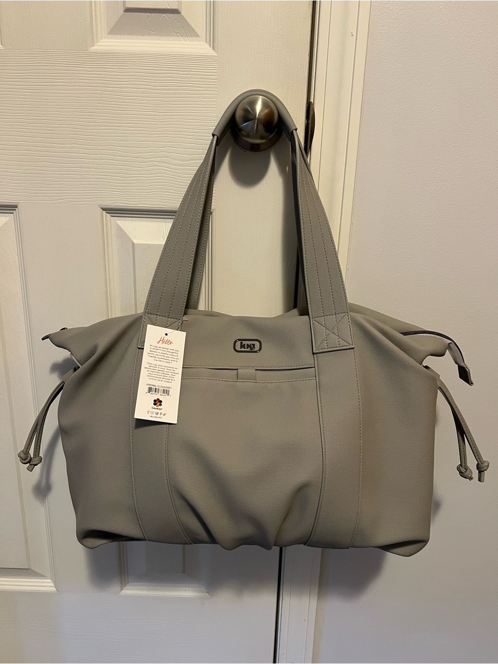 Lug Piper cloud grey NWT
